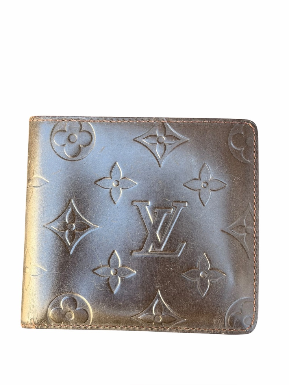 Authentic Louis Vuitton Monogram Leather Snap Wallet